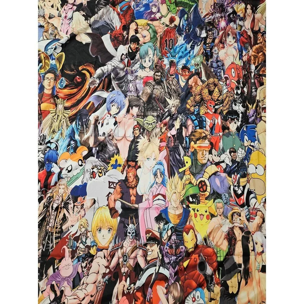 Tapestry‎ Cartoon Characters